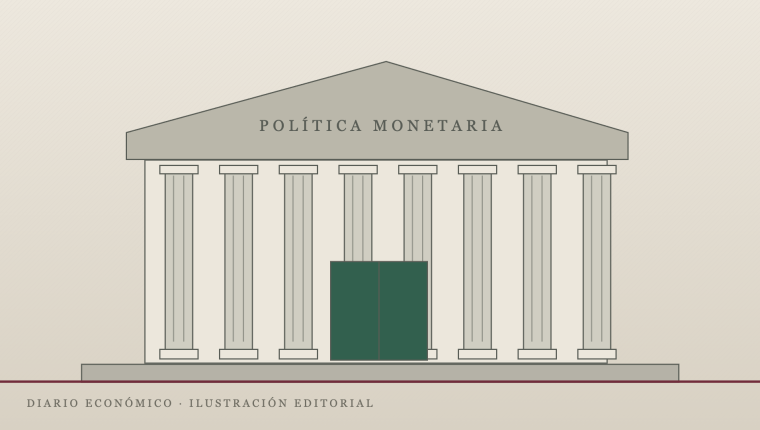 Ilustración editorial propia sobre economía