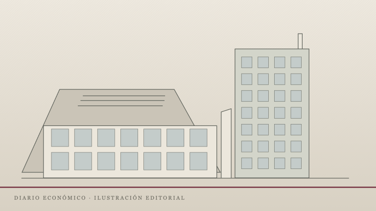 Ilustración editorial propia sobre empresas