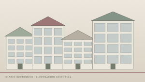 Ilustración editorial propia sobre vivienda